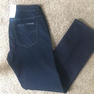 New! Calvin Klein straight leg jeans
